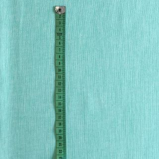 Len bawełna Fishbone mint