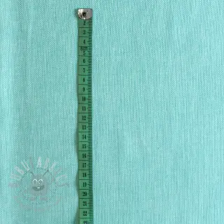 Len bawełna Fishbone mint