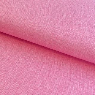 Len bawełna Fishbone fuchsia