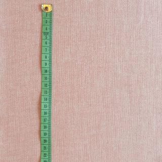 Len bawełna Fishbone pink