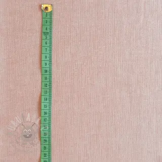 Len bawełna Fishbone pink