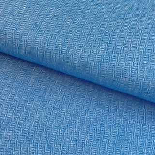 Len bawełna Fishbone cobalt