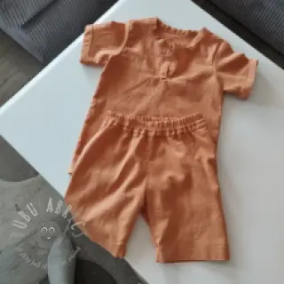 Len enzymatycznie prany ochre