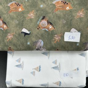 Paczka tkanin Jersey design ORGANIC 211