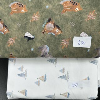 Paczka tkanin Jersey design ORGANIC 211