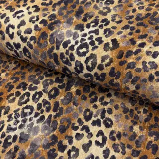 Muślin double gauze Animal skin panther digital print