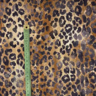 Muślin double gauze Animal skin panther digital print