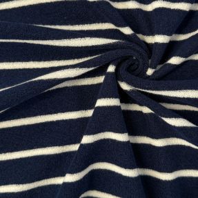 Frotte YARN DYED Stripe BIG dark blue