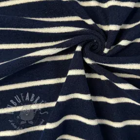 Frotte YARN DYED Stripe BIG dark blue