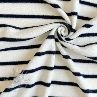 Frotte YARN DYED Stripe SMALL dark blue