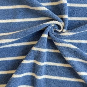 Frotte YARN DYED Stripe BIG light blue
