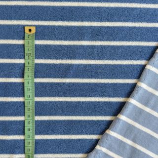 Frotte YARN DYED Stripe BIG light blue