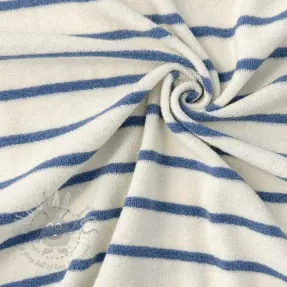 Frotte YARN DYED Stripe SMALL light blue