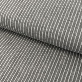 Dvojitá gázovina/mušelín YARN DYED Stripes grey