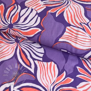 Wiskoza ECOVERO Florals lavender digital print
