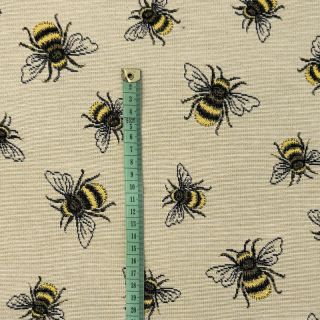 Tkanina dekoracyjna gobelinowa PREMIUM Bumble Bee Family