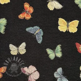 Tkanina dekoracyjna gobelinowa PREMIUM Happy Butterfly Mix