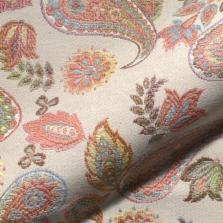 Tkanina dekoracyjna gobelinowa Indian Paisley Tapestry