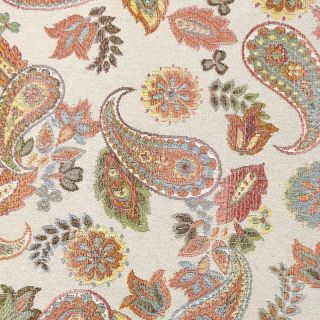 Dekoračná látka GOBELIN Indian Paisley Tapestry