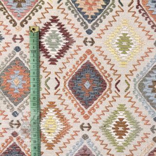 Tkanina dekoracyjna GOBELIN PREMIUM Indian Kelim Tapestry