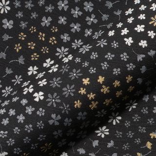 Tkanina dekoracyjna żakardowa Flower Mix Sprinkle metallic deluxe