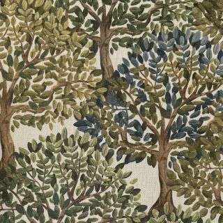 Tkanina dekoracyjna Linenlook premium Trees Art Craft digital print