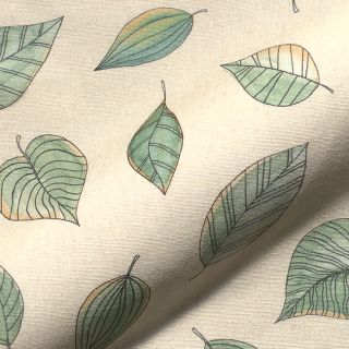 Tkanina dekoracyjna Handpainted Leaf Art digital print