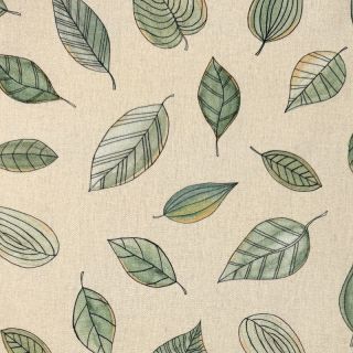 Tkanina dekoracyjna Handpainted Leaf Art digital print