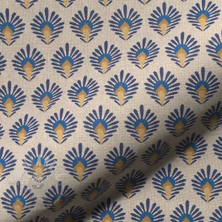 Tkanina dekoracyjna Linenlook Graphic Peacock