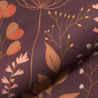 Tkanina dekoracyjna premium Elegant Twig Sunset