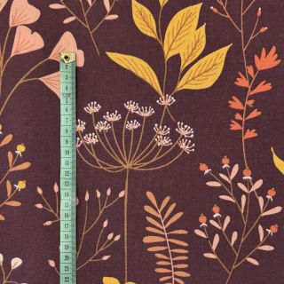 Tkanina dekoracyjna premium Elegant Twig Sunset
