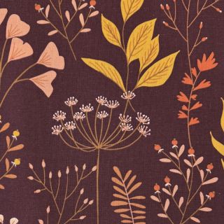 Tkanina dekoracyjna premium Elegant Twig Sunset