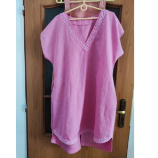 Len dekatyzowany 170 g light pink