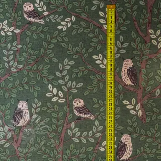 Tkanina dekoracyjna premium Forest Wood Owl