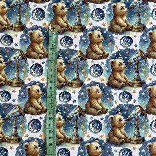 Dzianina Mini animals design A digital print