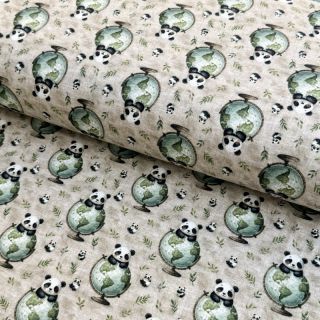 Dzianina The cutest animals design A digital print