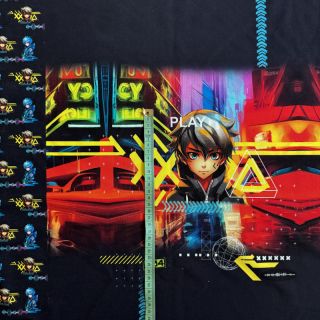 Dresówka Tokyo Play PANEL digital print