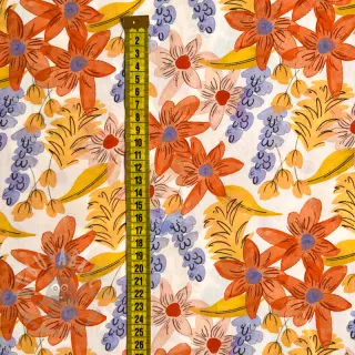 Wiskoza RADIANCE Old flowers digital print