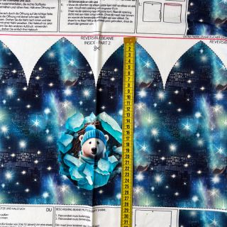 Dzianina dresowa Polar PANEL SET digital print