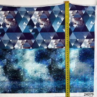 Dzianina dresowa Ice Crystals PANEL SET FOR ADULTS digital print