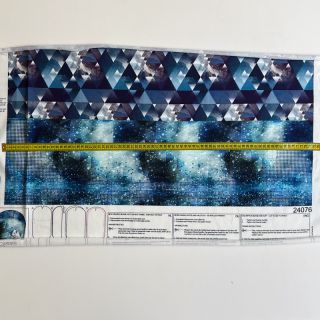 Dzianina dresowa Ice Crystals PANEL SET FOR ADULTS digital print