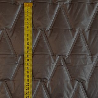 Pikowana tkanina Triangle taupe