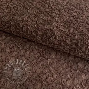 Sztuczne futro Curly mocha