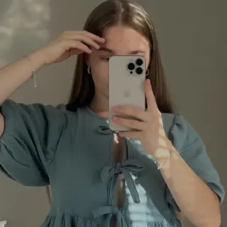 Muślin double gauze green