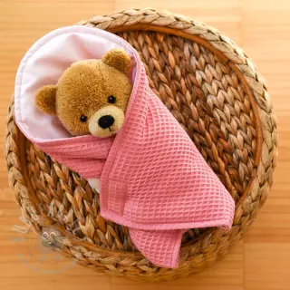 Wafel bawełniany rose