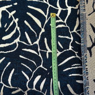 Dekoračná látka jacquard Anthéa bleu