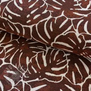 Tkanina dekoracyjna jacquard Anthéa terracotta