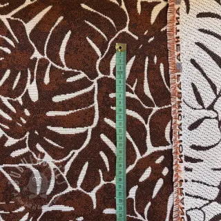 Tkanina dekoracyjna jacquard Anthéa terracotta