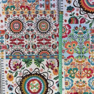 Tkanina dekoracyjna jacquard Ethnic multico