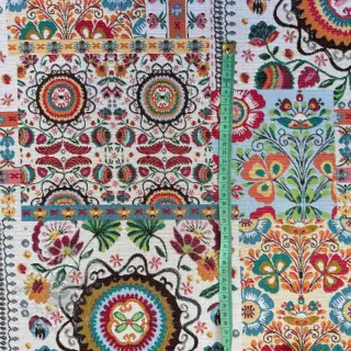 Tkanina dekoracyjna jacquard Ethnic multico